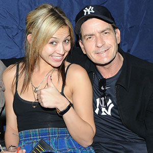 Bree Olson, Natalie Kenly, Charlie Sheen Bree Olson, Natalie Kenly, Charlie Sheen
